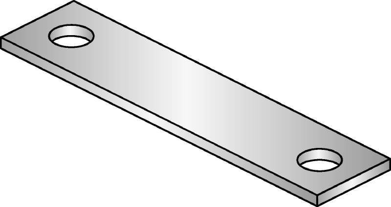 MIC-PS/MIC-PSP Hot-dip galvanised (HDG) connector for fastening pipe shoes to MI girders for heavy-duty applications with expansion