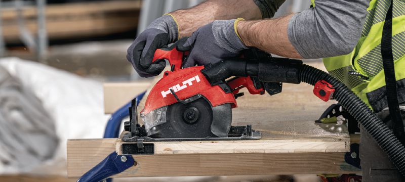 SC 6WL-22 Cordless Circular Saw for wood Cordless circular saw for wood cutting up to 60 mm | 2-3/8 with a faster 165 mm | 6-1/2 diameter universal wood saw blade Applications 1