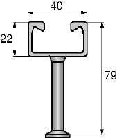 Hot-rolled HAC-C Anchor Channels Hot-rolled cast-in anchor channels in standard sizes and lengths suitable for a wide range of applications